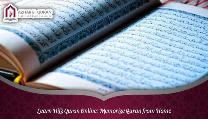 Learn Hifz Quran Online: Memorize Quran from Home