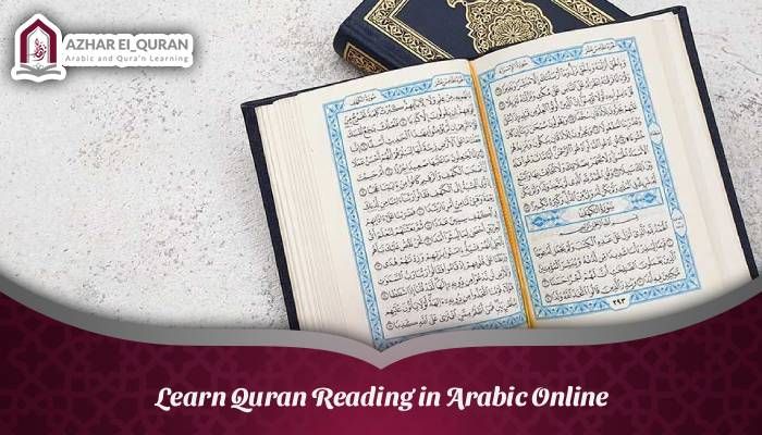 Learn Quran Reading in Arabic Online
