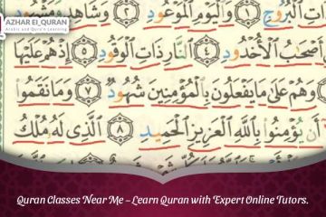 Quran Classes Near Me – Learn Quran with Expert Online Tutors.